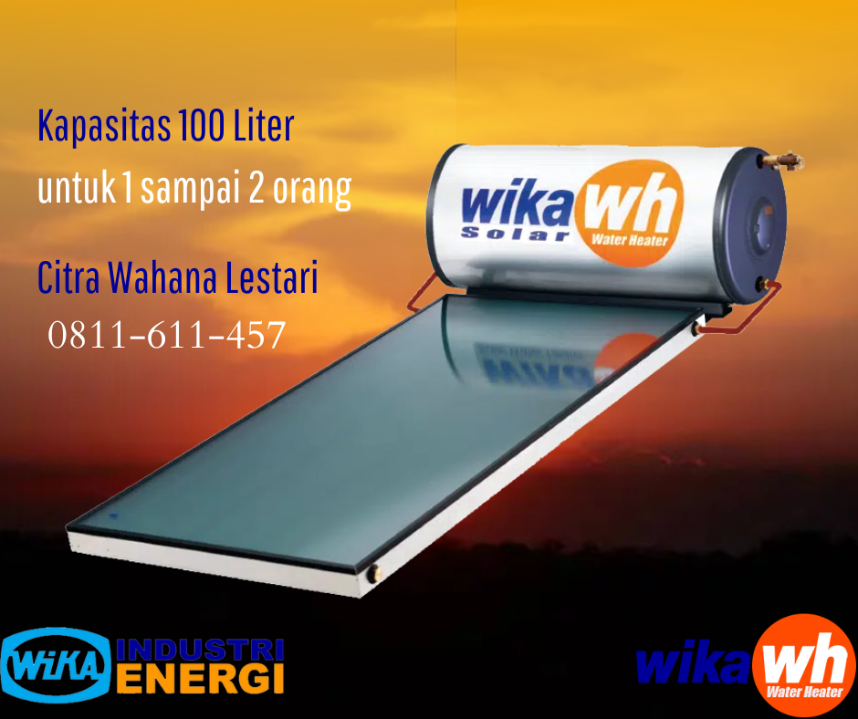 Water Heater WIKA 100L Spesifikasi Lengkap | Dealer & Service Resmi