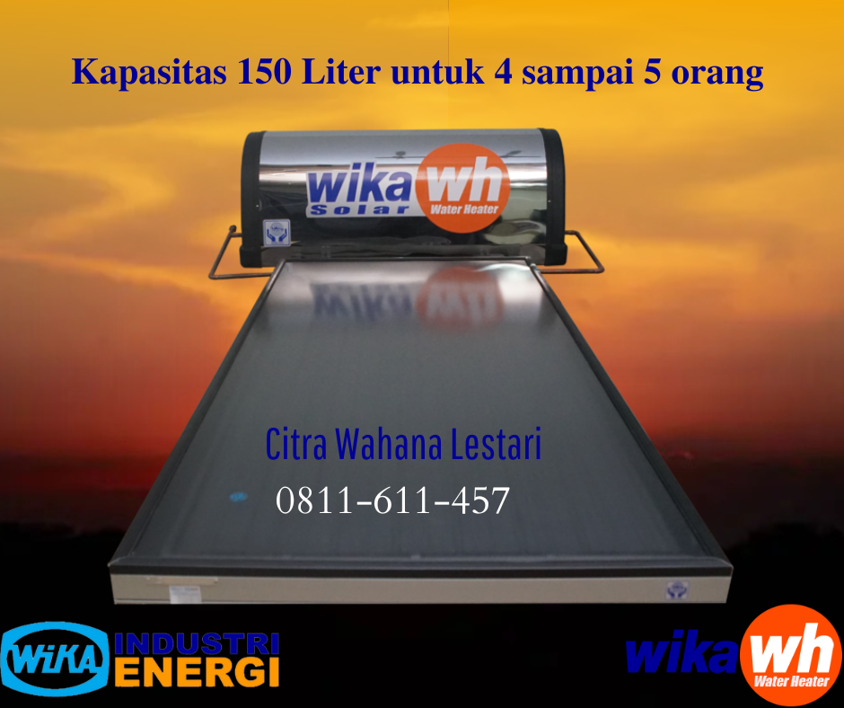 Water Heater WIKA 150L Spesifikasi Lengkap | Dealer & Service Resmi
