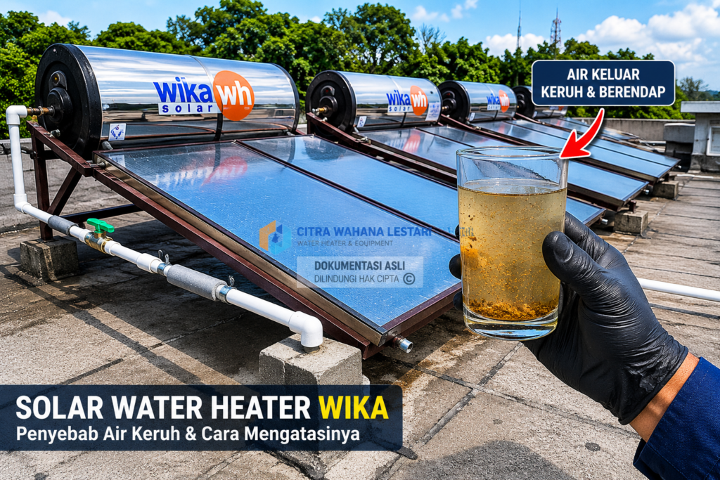 Teknisi Pemanas Air WIKA Menjelaskan Penyebab Air Keruh