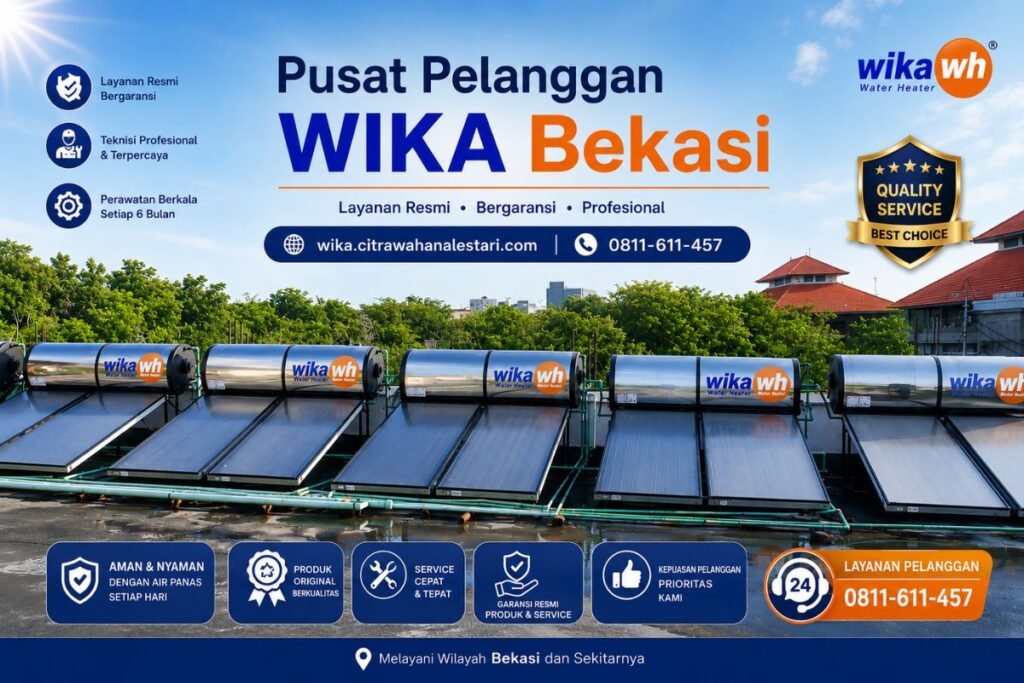 Pusat Pelanggan WIKA Bekasi | Service WIKA Water Heater Resmi, Cepat, Bergaransi